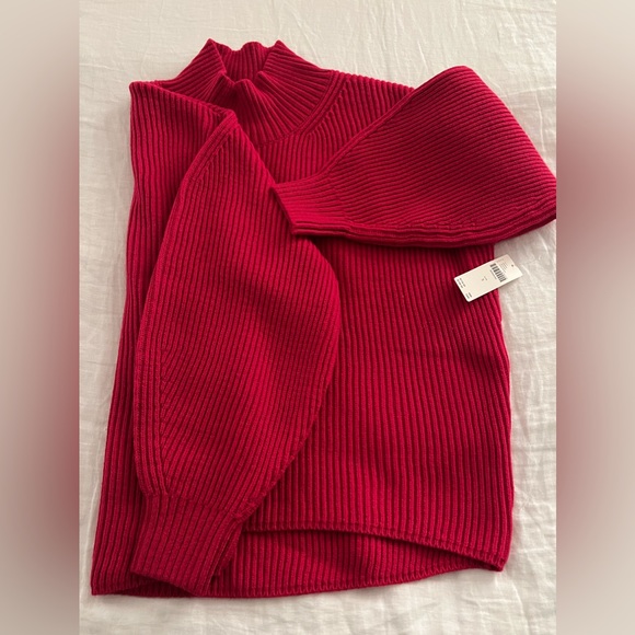 Anthropologie pink Maeve Easy Pullover Sweater size S - Picture 2 of 4